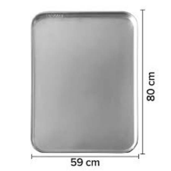 59X80 DÖNER FIRIN TAVASI DÜZ-DELİKLİ resmi