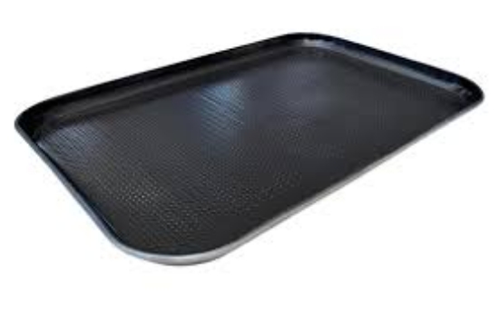 74X98 DÖNER FIRIN TAVASI DÜZ-DELİKLİ_TEFLONLU resmi