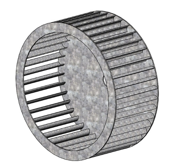 280X120X42 Kanat Fan  resmi